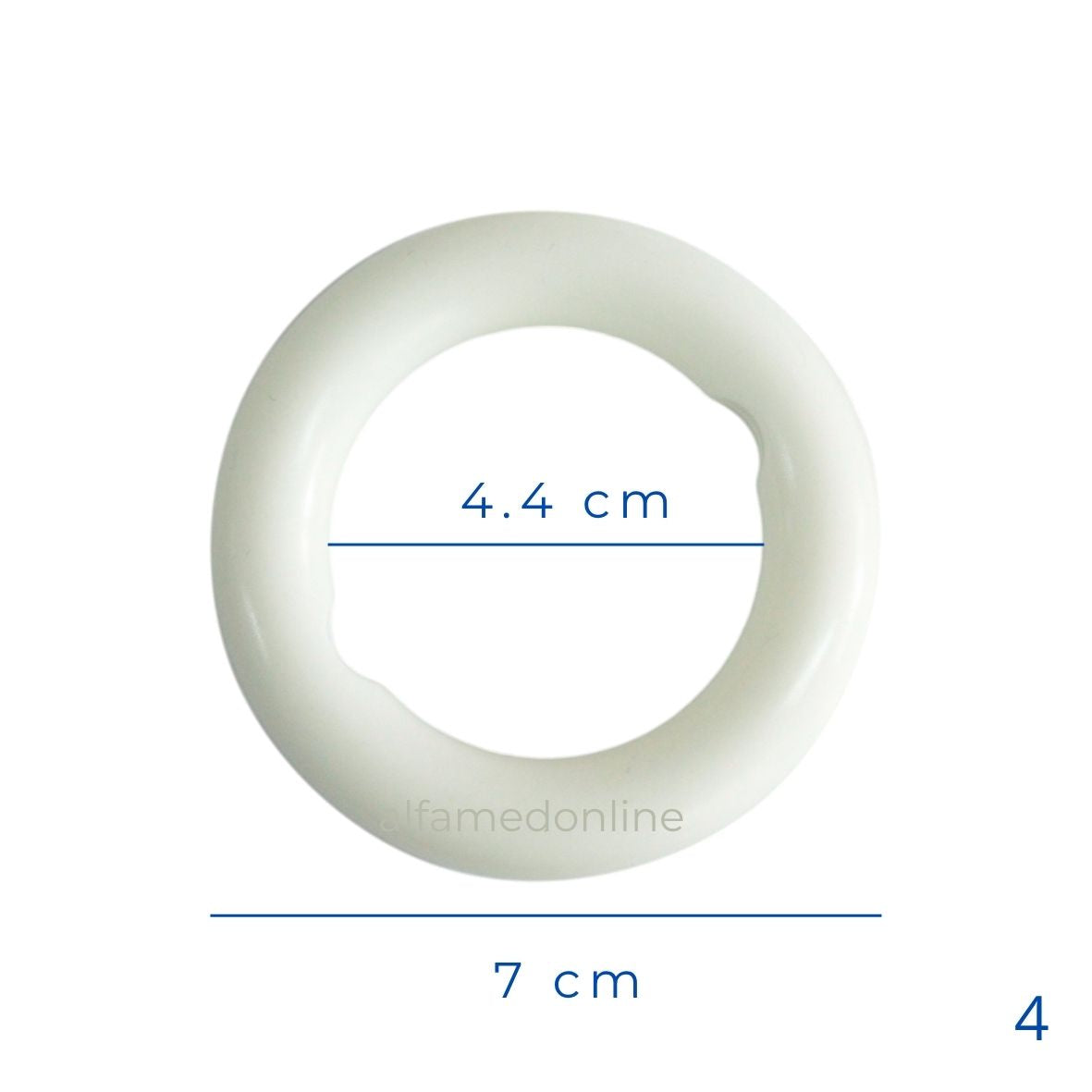 Pesario de anillo con/sin soporte