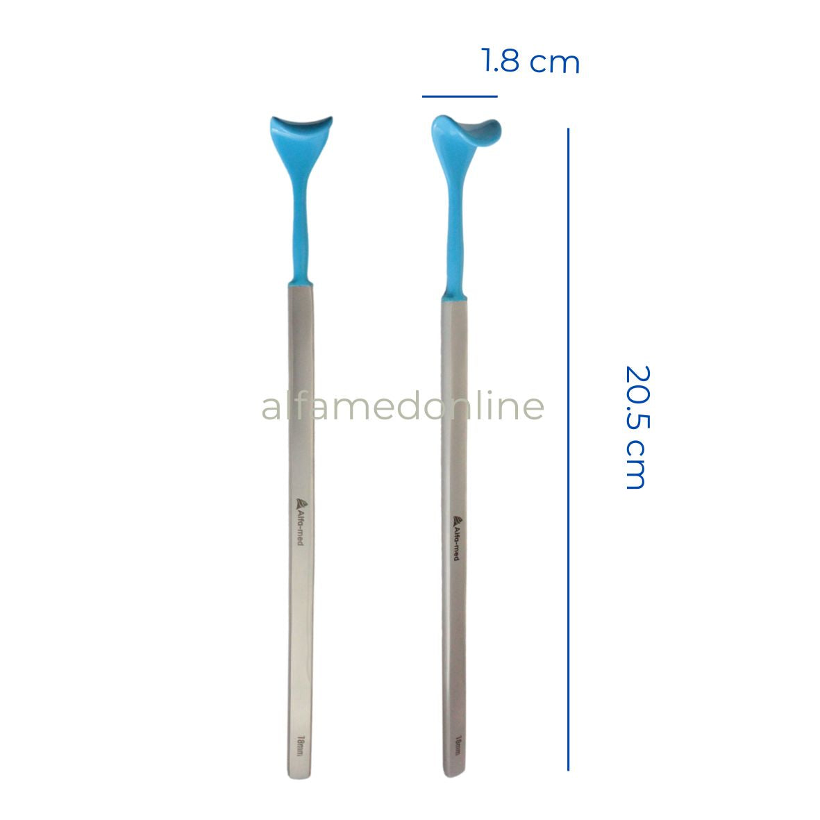 Retractor quirúrgico teflonado