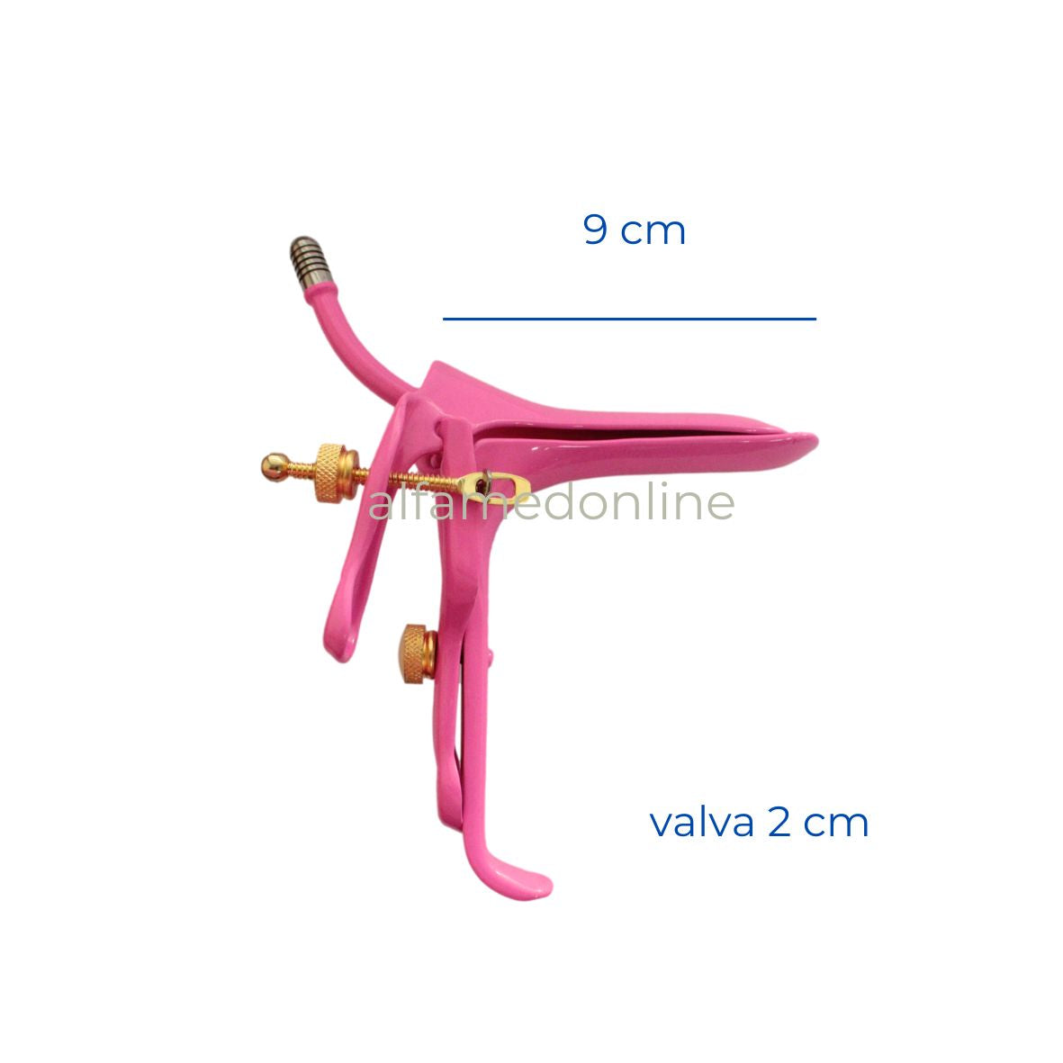 Espejo Vaginal teflonado - valva normal tipo GRAVE