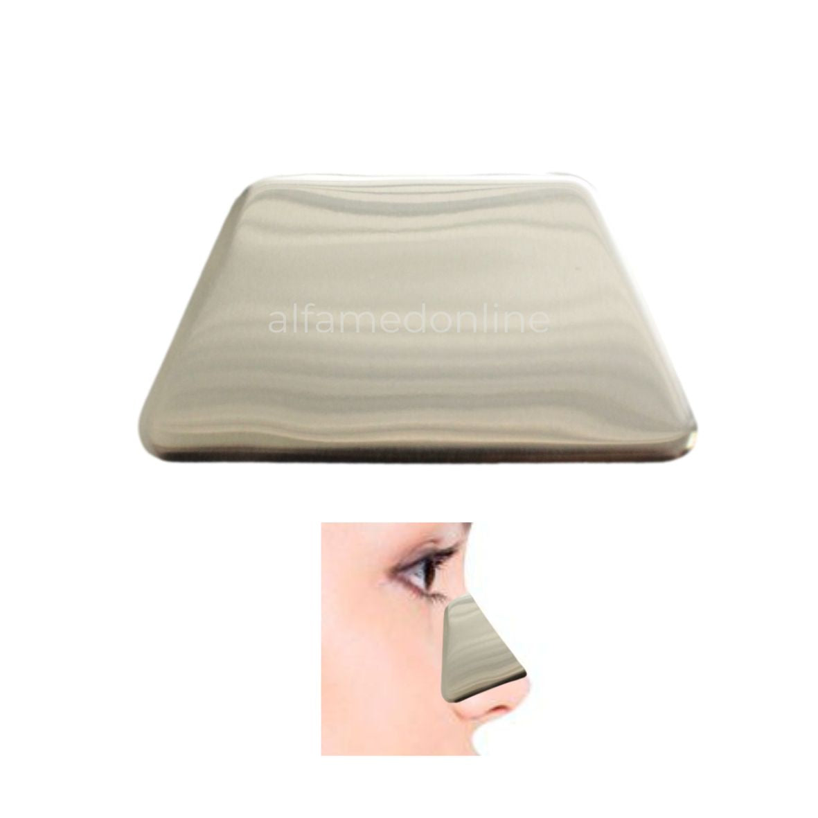 Férula nasal de aluminio