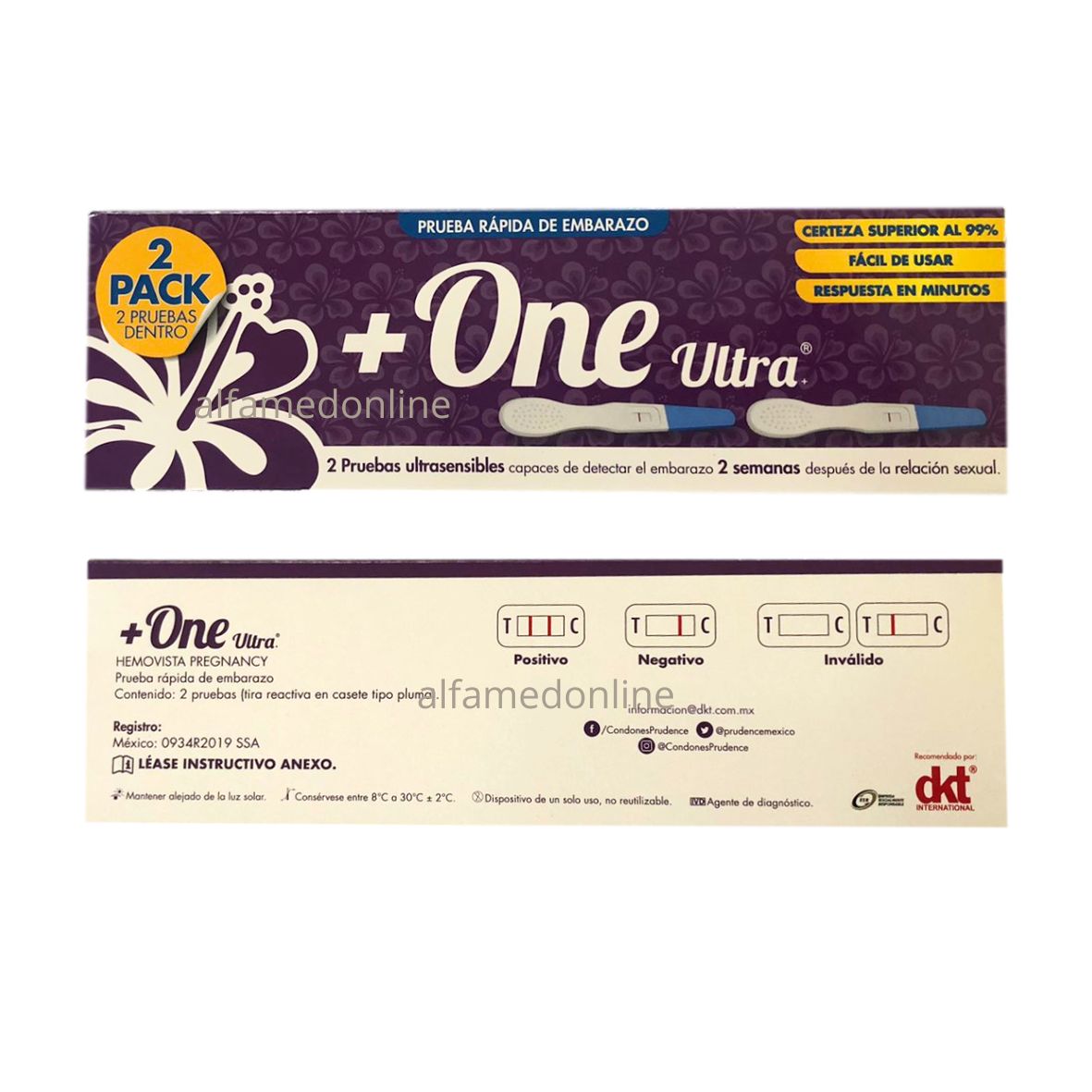Prueba embarazo 1 paso