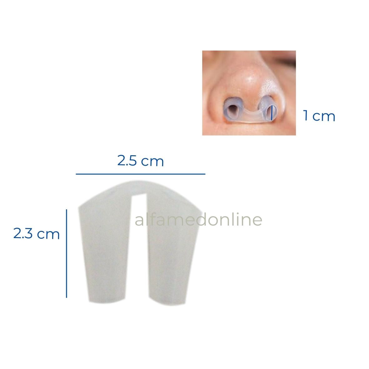 Retenedor nasal postquirurgico