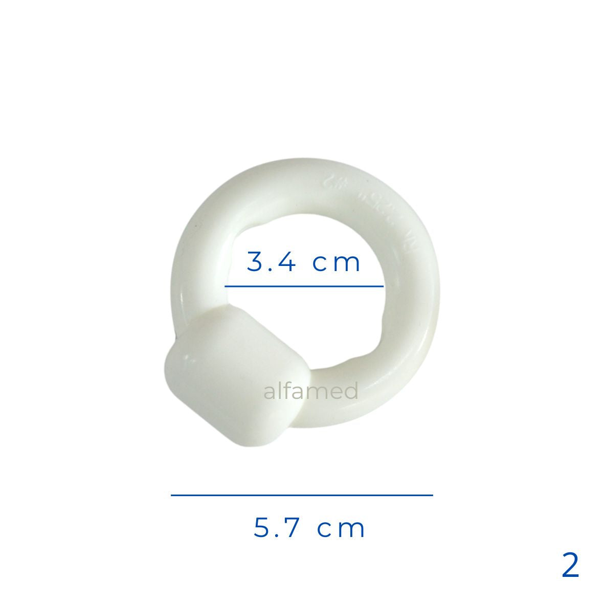 Pesario de anillo con nudo con/sin soporte