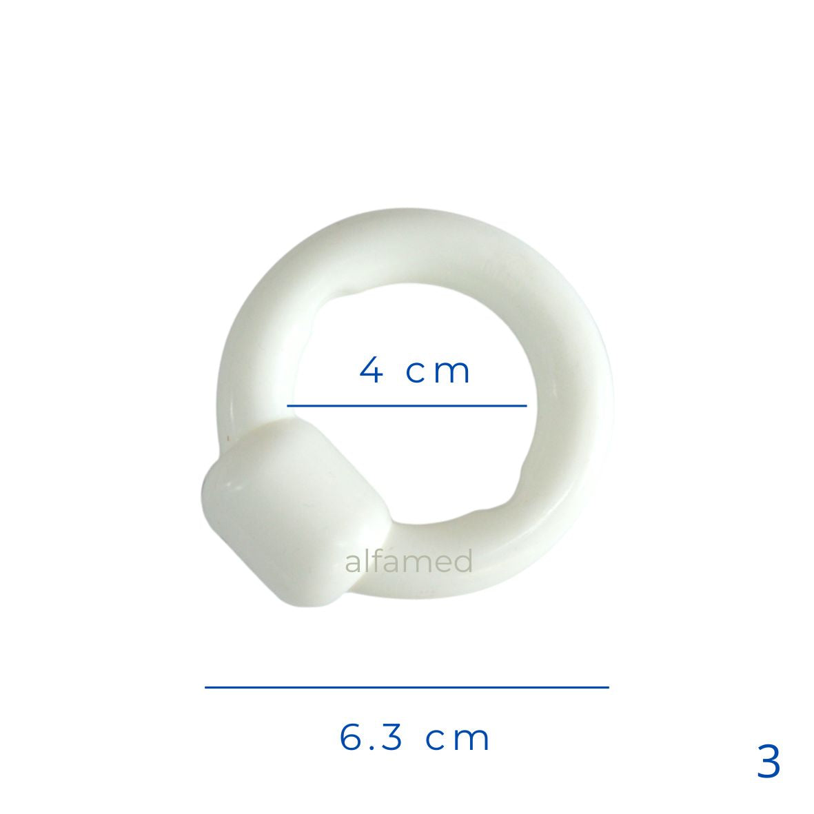 Pesario de anillo con nudo con/sin soporte