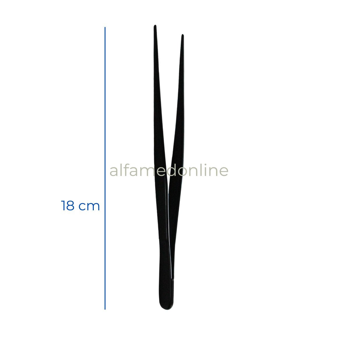 Pinza de disección teflonada