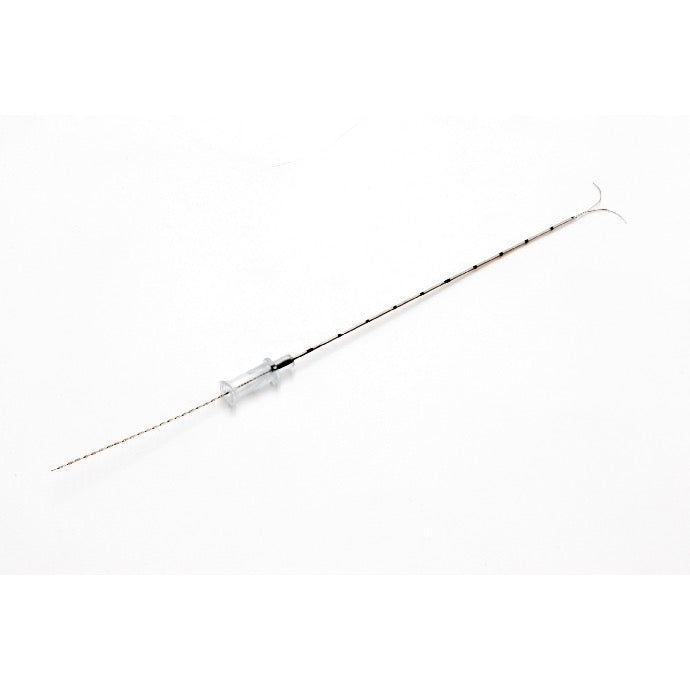 Aguja de Marcaje de mama para lesiones con marcas ecogénicas Dualok 20Ga x 107mm