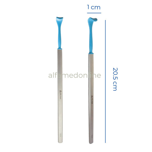 Retractor quirúrgico teflonado