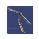 Retractor quirúrgico St. Marks abdominal con iluminacion